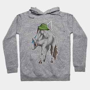 Horse Fisher Fishing rod Fishing Hoodie